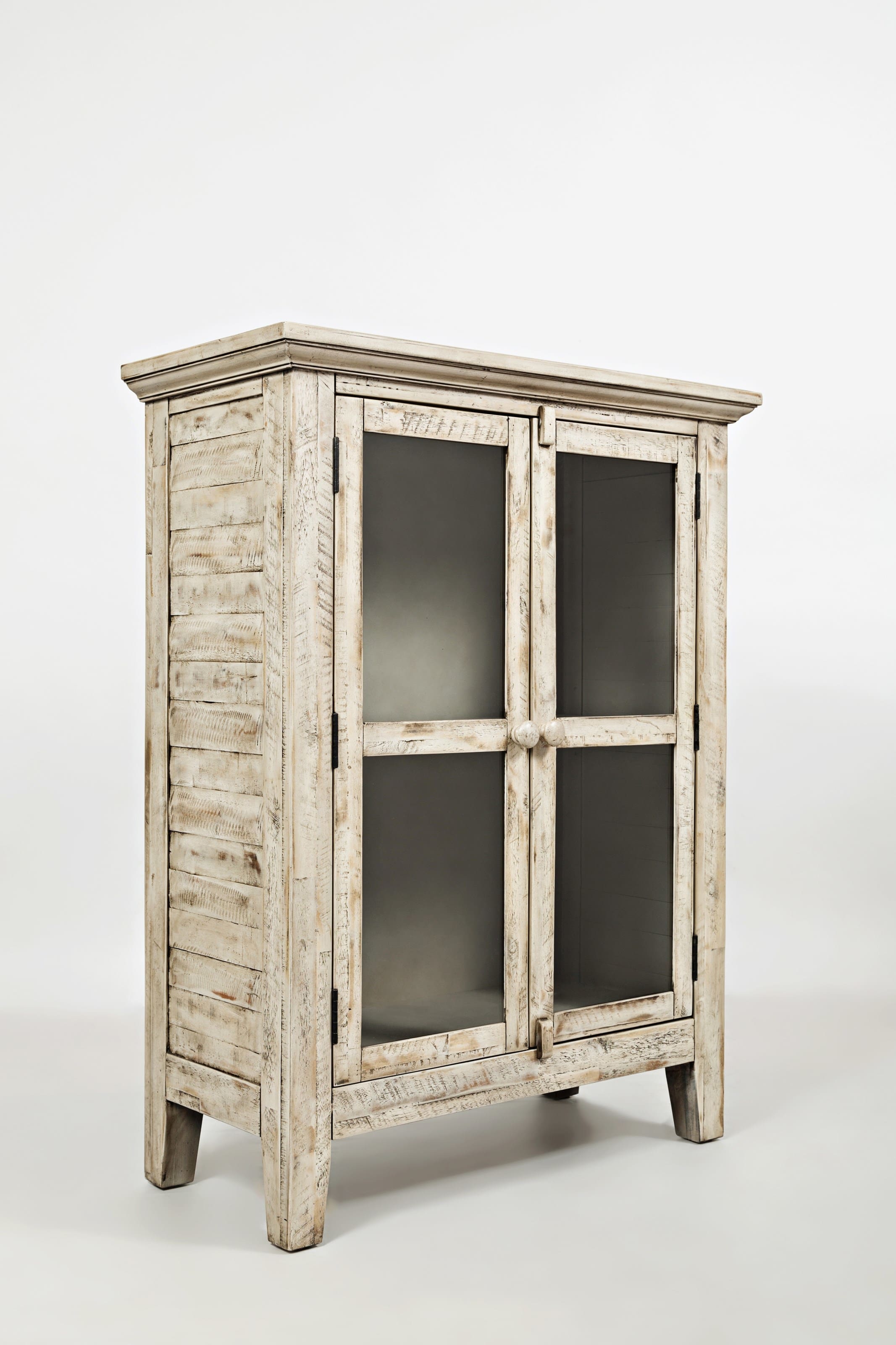 Jofran 1610 32 Rustic Ss 2 Door Accent Cabinet