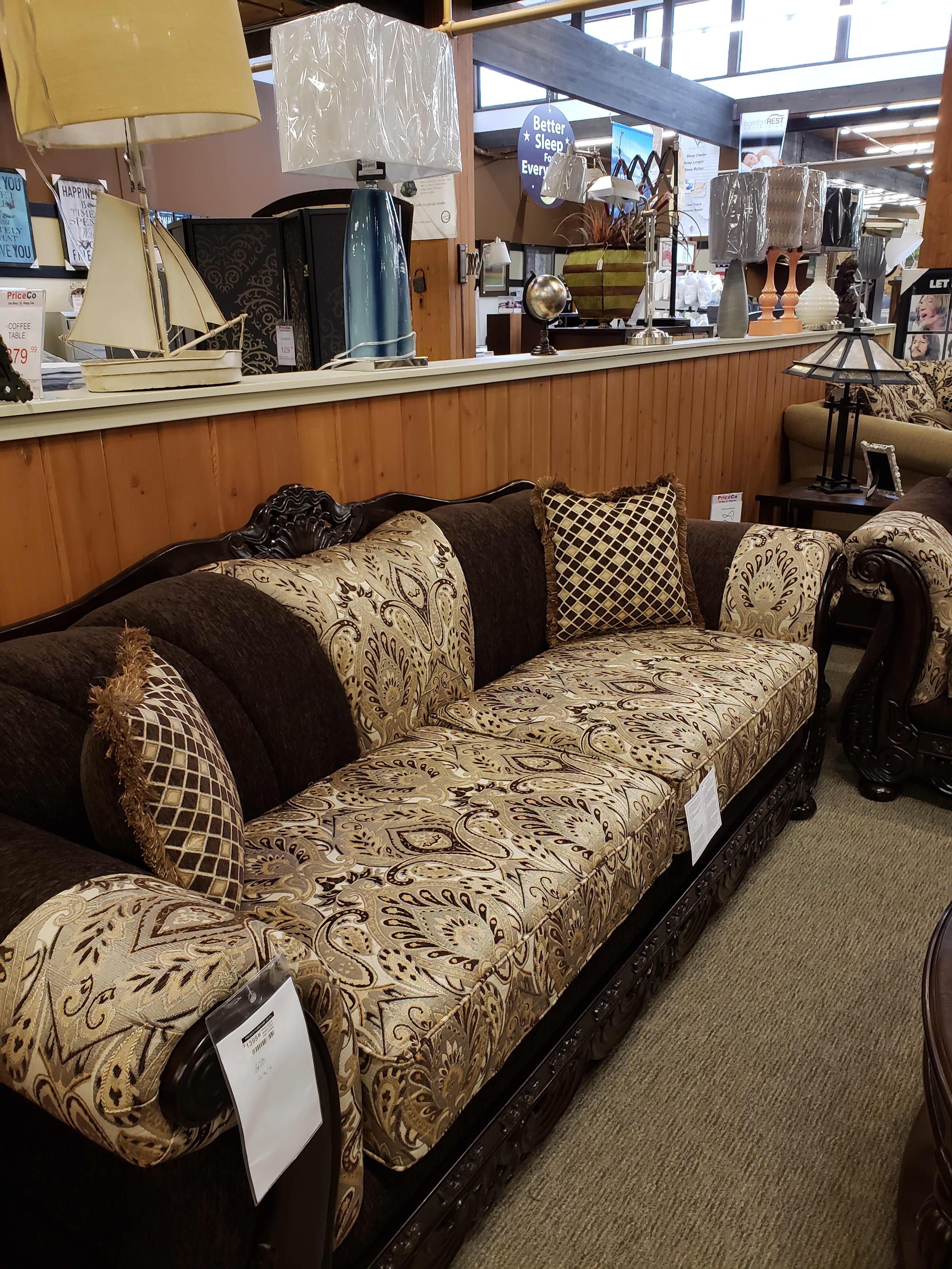 Arelys Laguna Venezia Brown Sofa Priceco Furniture Arelys Laguna Venezia Brown Sofa