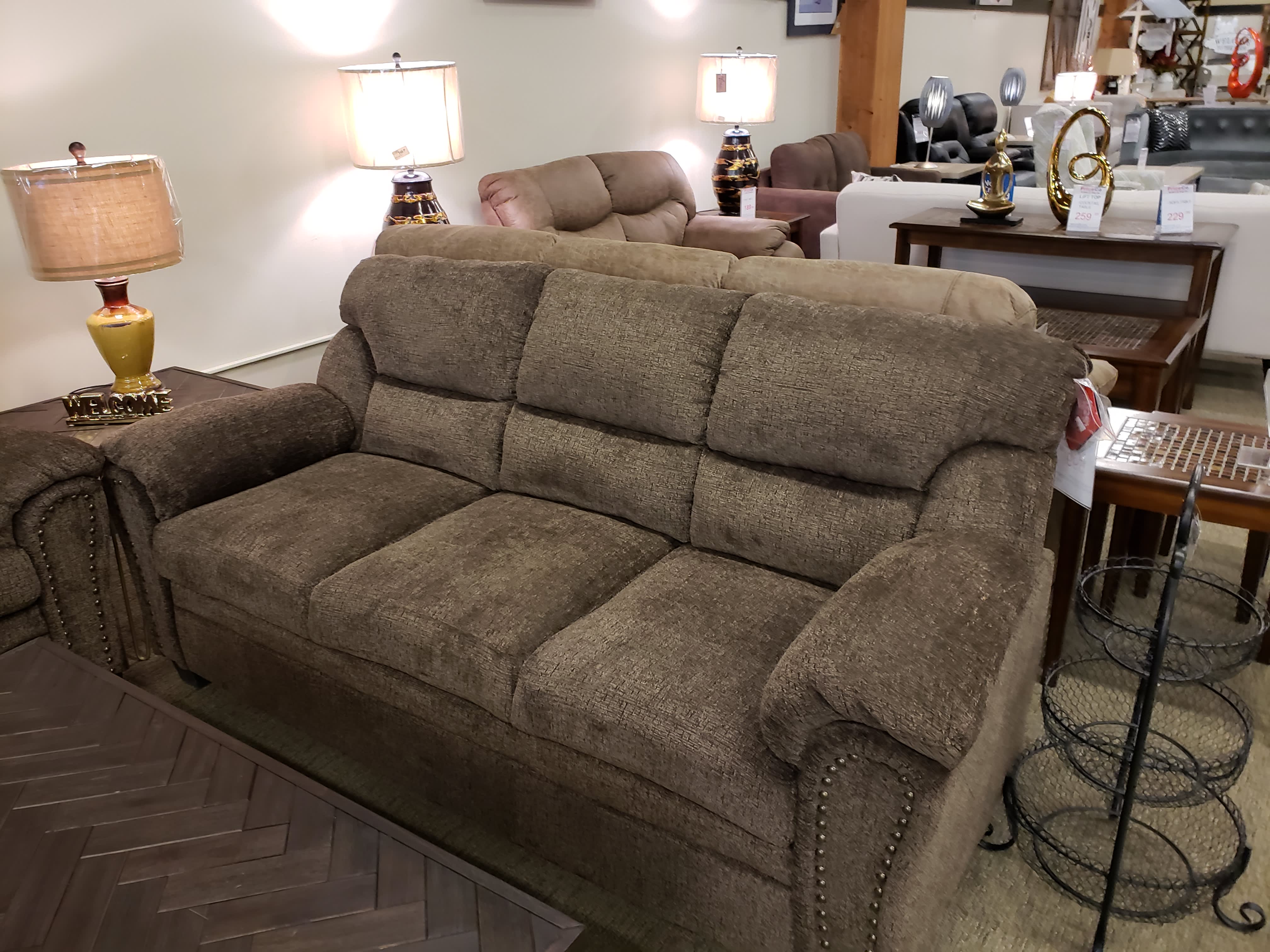 Coaster 506571 Brown Chenille Sofa Priceco Furniture Coaster 506571 Brown Chenille Sofa